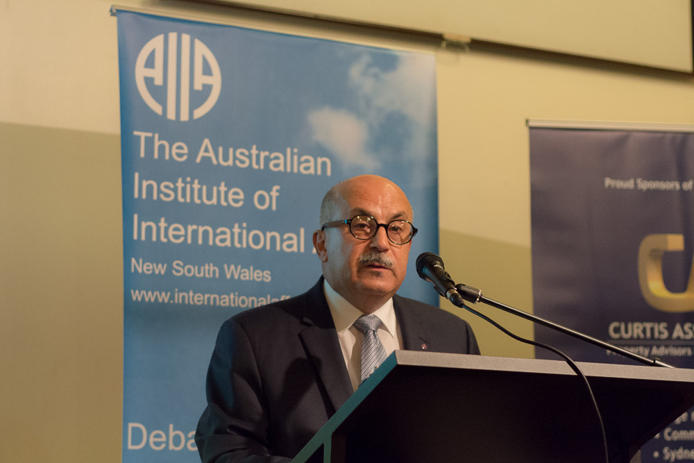Permanent Representative speaks at the Australian Institute of International Affairs